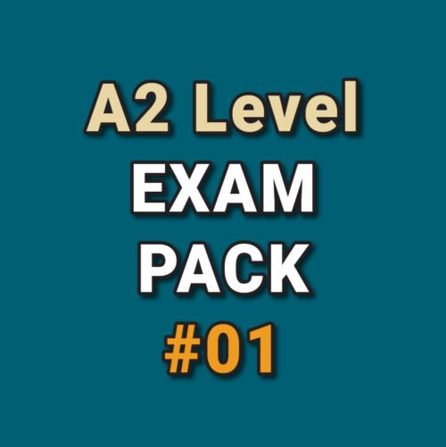 A2 Exam Pack #01 (5 Papers)