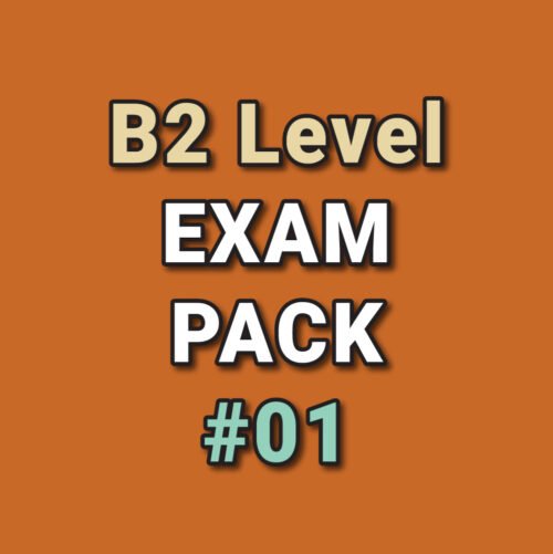 B2 Exam Pack #01 (3 Papers)