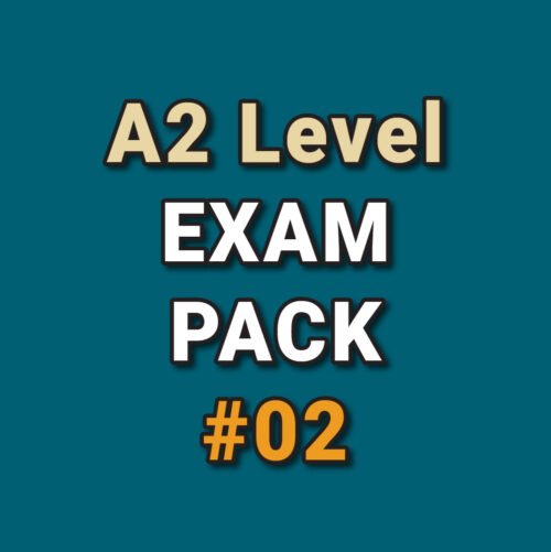 A2 Exam Pack #02 (5 Papers)