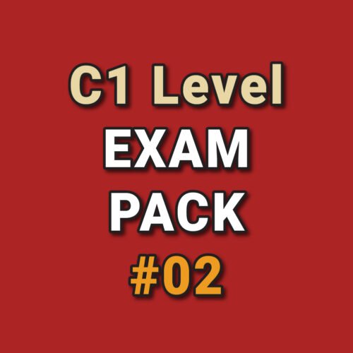 C1 Exam Pack #02 (3 Papers)