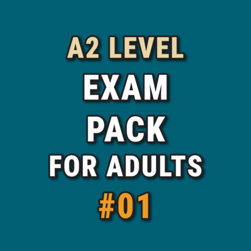 A2 Exam Pack #01 for Adults