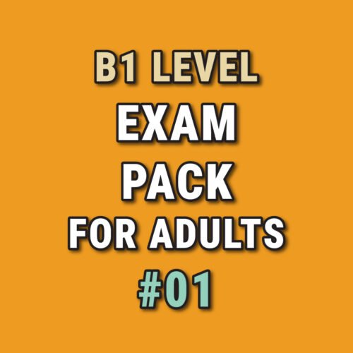 B1 Exam Pack #01 for Adults