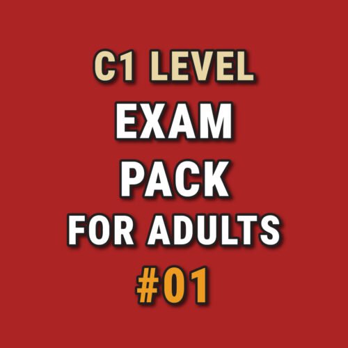 C1 Exam Pack #01 for Adults