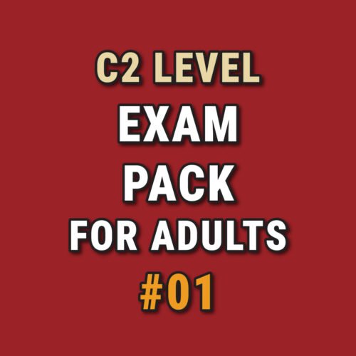 C2 Exam Pack #01 for Adults